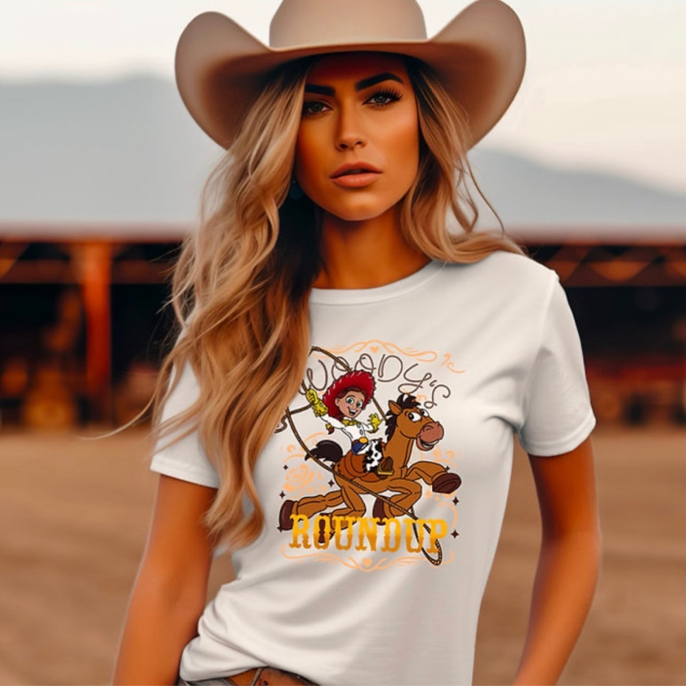 Round Up Rodeo Wild West Jessie T-shirt